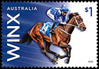 Winx. Postage stamps of Australia