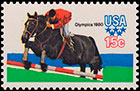 Олимпийские игры в Москве, 1980 г. (II). Почтовые марки США