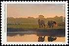 National Parks. Postage stamps of USA