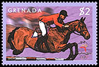 Olympic Games in Sydney 2000. Postage stamps of Grenada