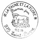 Fauna & Flora. Postmarks of Saint Pierre and Miquelon
