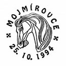 180 лет скачкам в Моймировце. Штемпеля Словакия 25.10.1994