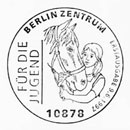 Horses. For the youth. Postmarks of Germany. Federal Republic 09.06.1997