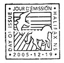 Definitive. Canadian Animals. Postmarks of Canada