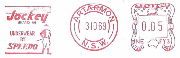 Бренд Jockey. Нижнее белье Speedo. Франкотипы Австралии