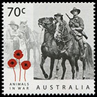 Animals in War. A Century of Service. Postage stamps of Australia