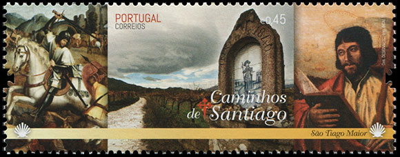 Дорога на Сантьяго-де-Компостела. Почтовые марки Португалия 2015-05-08 12:00:00