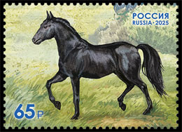 Domestic Horse Breeds. 200 Years of the Novoalexandrovsky Stud Farm. Postage stamps of Russia.