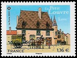 Little Louvre. Postage stamps of France 2022-09-12 12:00:00