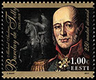 250 лет со дня рождения Барклая-де-Толли  (1761 – 1818). Почтовые марки Эстонии