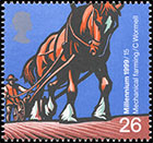 Millennium (IX). Agriculture. Farmers Tale. Postage stamps of Great Britain