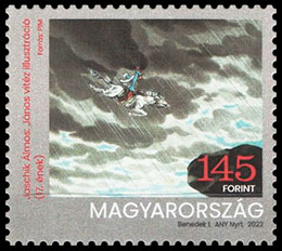 For youth 2022. Year of memory of Sandor Petőfi. Postage stamps of Hungary 2022-03-04 12:00:00