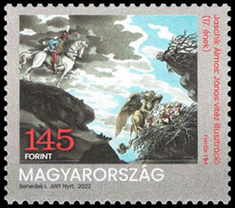 For youth 2022. Year of memory of Sandor Petőfi. Postage stamps of Hungary.