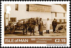 Brewed on Mann. Postage stamps of Great Britain. Isle of Man