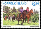  Tourism. Postage stamps of Norfolk Island